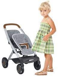 Детска количка за кукли близнаци Quinny Maxi Cosi Smoby 253204