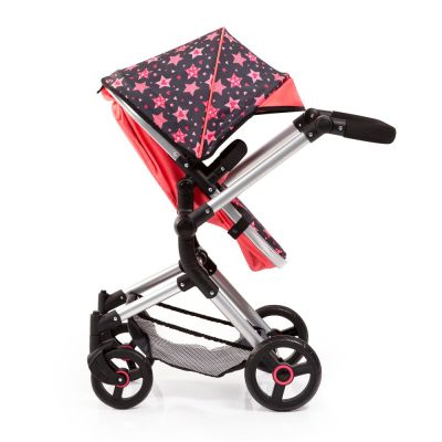 Детска количка за кукли BAYER NEO VARIO червена 18405AA