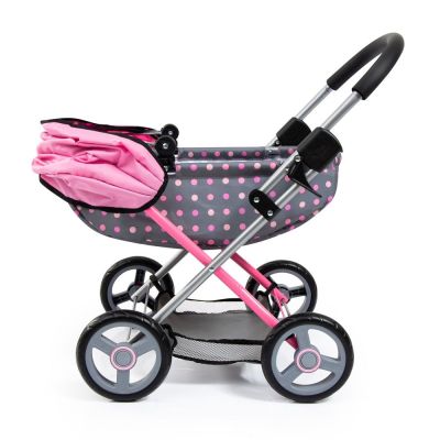 Детска количка за кукли с чанта BAYER COSY, сива 12766AA