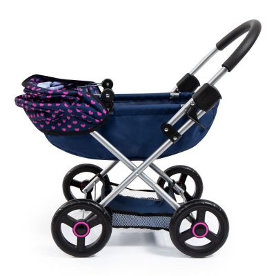 Детска количка за кукли с чанта BAYER COSY, Синя 12754AA 