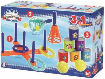  Комплект детски игри 3 в 1 - Sport box 