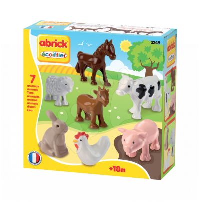 Конструктор селскостопански животни Ecoiffier Abrick 3249