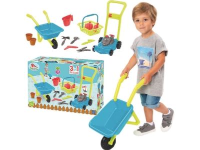 Комплект градински играчки 3 в 1 Ecoiffier 4584