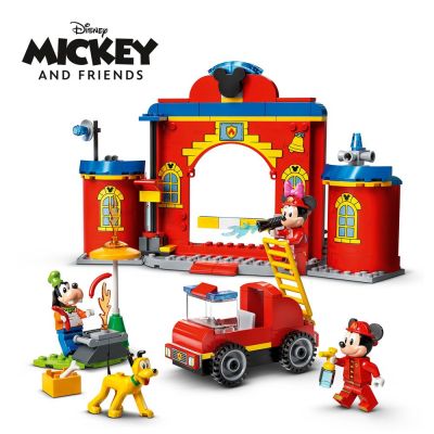 Конструктор LEGO Mickey Пожарникарска станция и камион на Mickey 10776