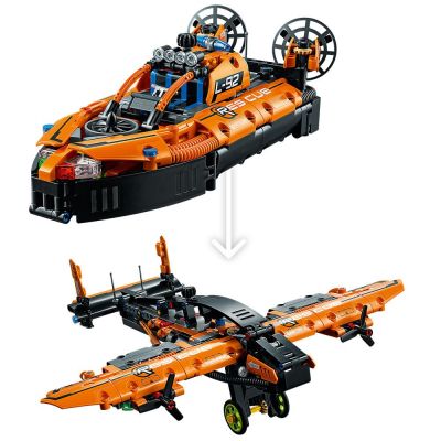 Конструктор LEGO Technic Спасителен кораб на въздушна възглавница 42120