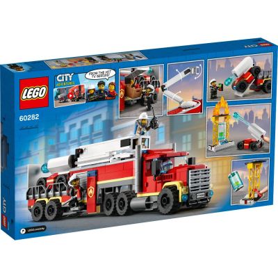 Конструктор LEGO CITY Команден център на пожарната команда 60282