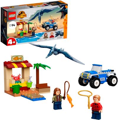 Конструктор LEGO Jurassic World 76943 - Преследване с птеранодон