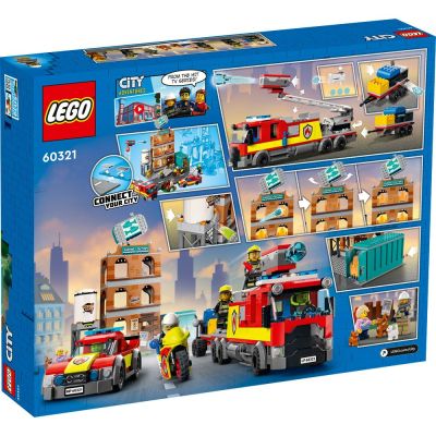 Конструктор LEGO CITY Пожарна команда 60321