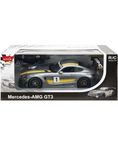 Кола с дистанционно управление MERCEDES AMG GT3 PERFORMANCE 1:14 Rastar 74100