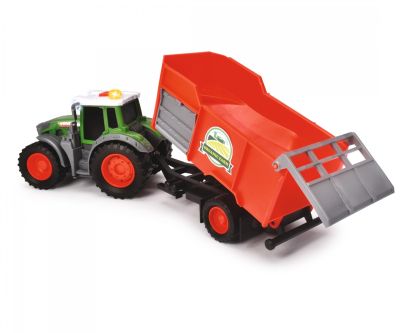Трактор с ремърке Fendt Farm Trailer Dickie Toys - 203734001