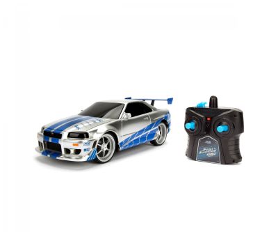 Кола с радио контрол Fast&Furious RC Nissan Skyline GTR 1:24 Jada Toys 253203018