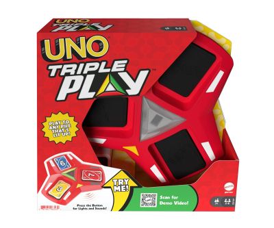 Карти за игра UNO за трима Mattel HCC21