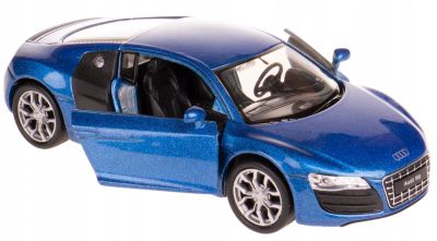 Метална кола Audi R8 V10 Welly 1:34