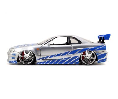 Метален автомобил Nissan Skyline Fast & Furious 1:24 Jada Toys 253203044