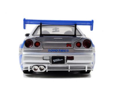 Метален автомобил Nissan Skyline Fast & Furious 1:24 Jada Toys 253203044