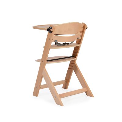 Дървен стол за хранене Cangaroo 2В1 NUTTLE НАТУРАЛЕН