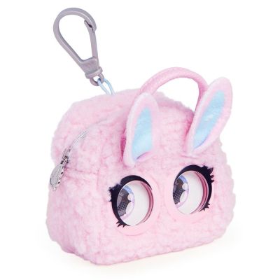 Мини чанта ключодържател Purse Pets pink