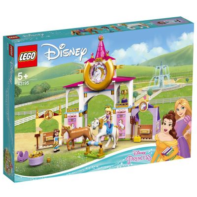 Конструктор LEGO Disney Princess Кралските конюшни на Бел и Рапунцел 43195