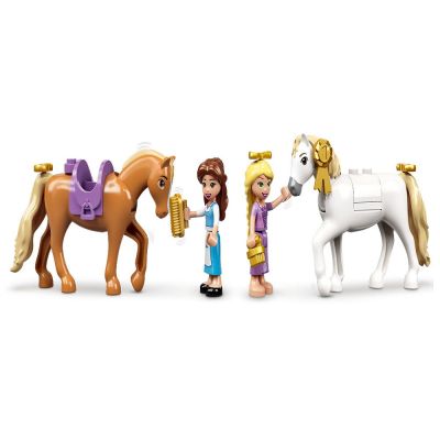 Конструктор LEGO Disney Princess Кралските конюшни на Бел и Рапунцел 43195
