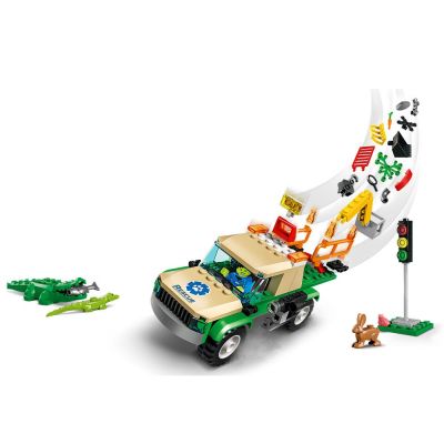 Конструктор LEGO CITY Мисии за спасяване на диви животни 60353