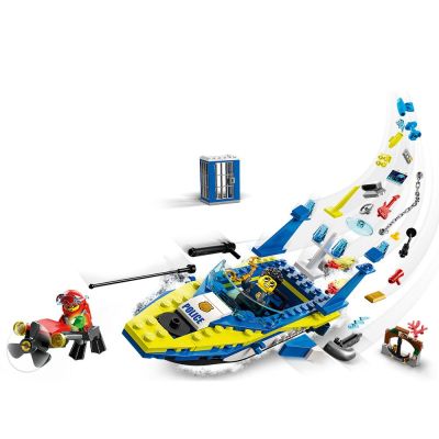 Конструктор LEGO CITY Мисии на детективите от водната полиция 60355