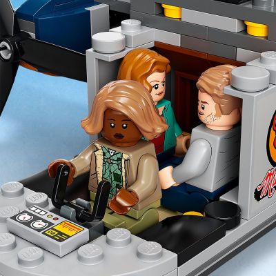 Конструктор LEGO Jurassic World Куетцакоатлус - Засада със самолет 76947