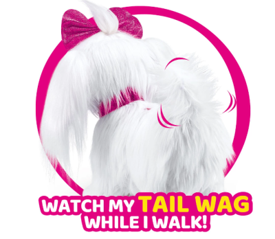 Интерактивно кученце за разходка Lil' Paw Paw ZURU 9531 