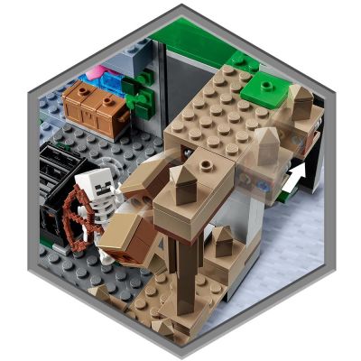 Конструктор LEGO Minecraft Занданът на скелетите 21189