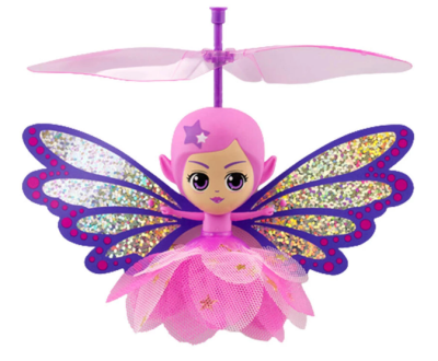 Летяща вълшебна фея Приказни крила Silverlit 84565 розова