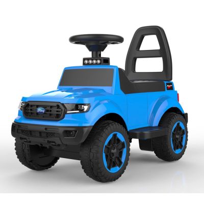 Кола за возене Ride-On с родителски контрол, Синя OCIE 2190002P