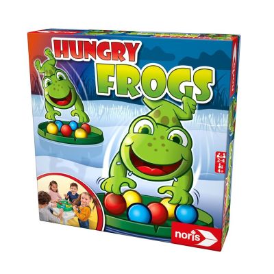 Занимателна игра Гладни жабки Noris 606061859