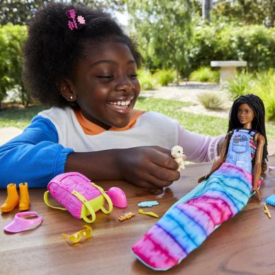 Кукла Barbie ADVENTURES Бруклин на къмпинг HDF74