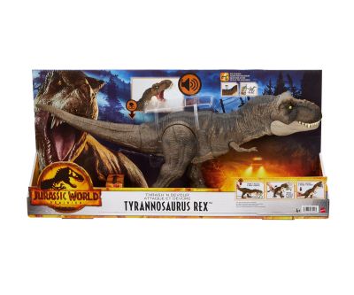 Динозавър Разбиващ тиранозавър Рекс Jurassic World HDY55