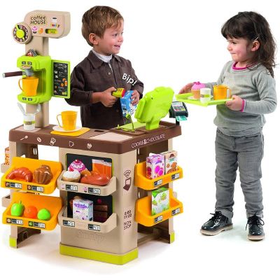 Детски магазин за кафе с касов апарат Smoby 7600350232