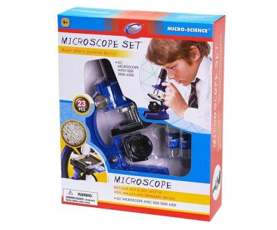 Детски микроскоп с аксесоари Eastcolight 21351 син