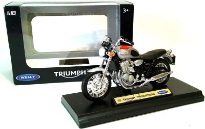 Мотор Triumph Thunderbird Welly 1:18