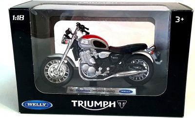 Мотор Triumph Thunderbird Welly 1:18