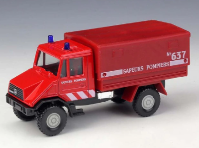 Метален камион Mercedes Пожарна 637 URBAN SPIRIT 1:34-39
