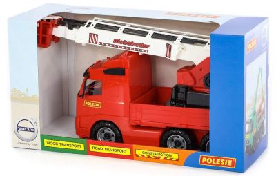 Детски пожарен автомобил с вишка Polesie Toys 58379