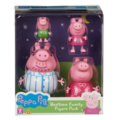 Семейството на Пепа 4 фигурки Лека нощ PEPPA PIG 7123
