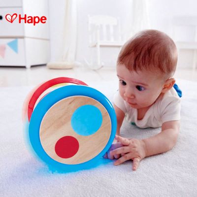 Бебешки дървен барабан Hape H0333