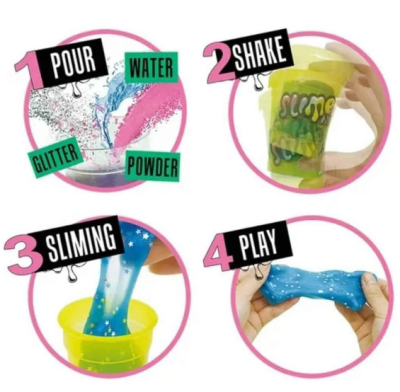 Slime Shaker Направи си сам Шейкър 3 цвята Canal Toys SSC003