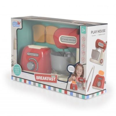 Детски комплект тостер и миксер BREAKFAST MACHINE YY6016-2