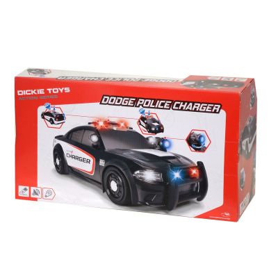 Полицейска кола със звук и светлина Dodge Charger POLICE Dickie 203308385