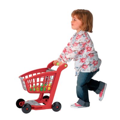Детска количка за пазаруване с продукти Ecoiffier 1225
