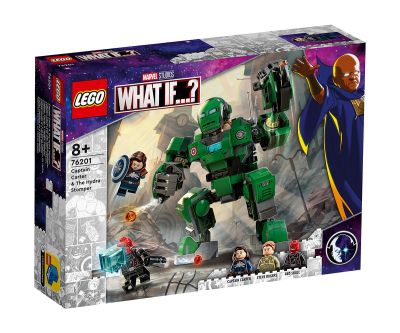 Конструктор LEGO Marvel Super Heroes 76201 - Капитан Картър и Унищожителят на Хидра