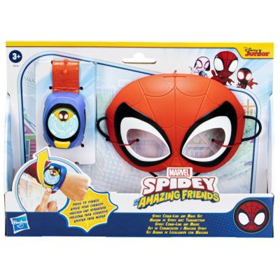 Комплект Marvel Spidey and His Fantastic Friends с часовник Comm-Link и маска Spidey Hasbro F3712 