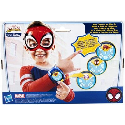 Комплект Marvel Spidey and His Fantastic Friends с часовник Comm-Link и маска Spidey Hasbro F3712 