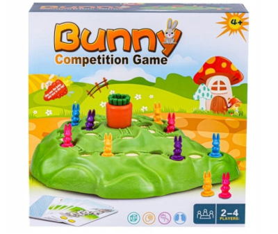 Семейна настолна игра Bunny Racing