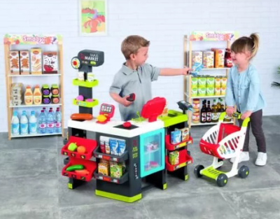 Детски супермаркет магазин Supermarket Maxi Smoby 7600350235